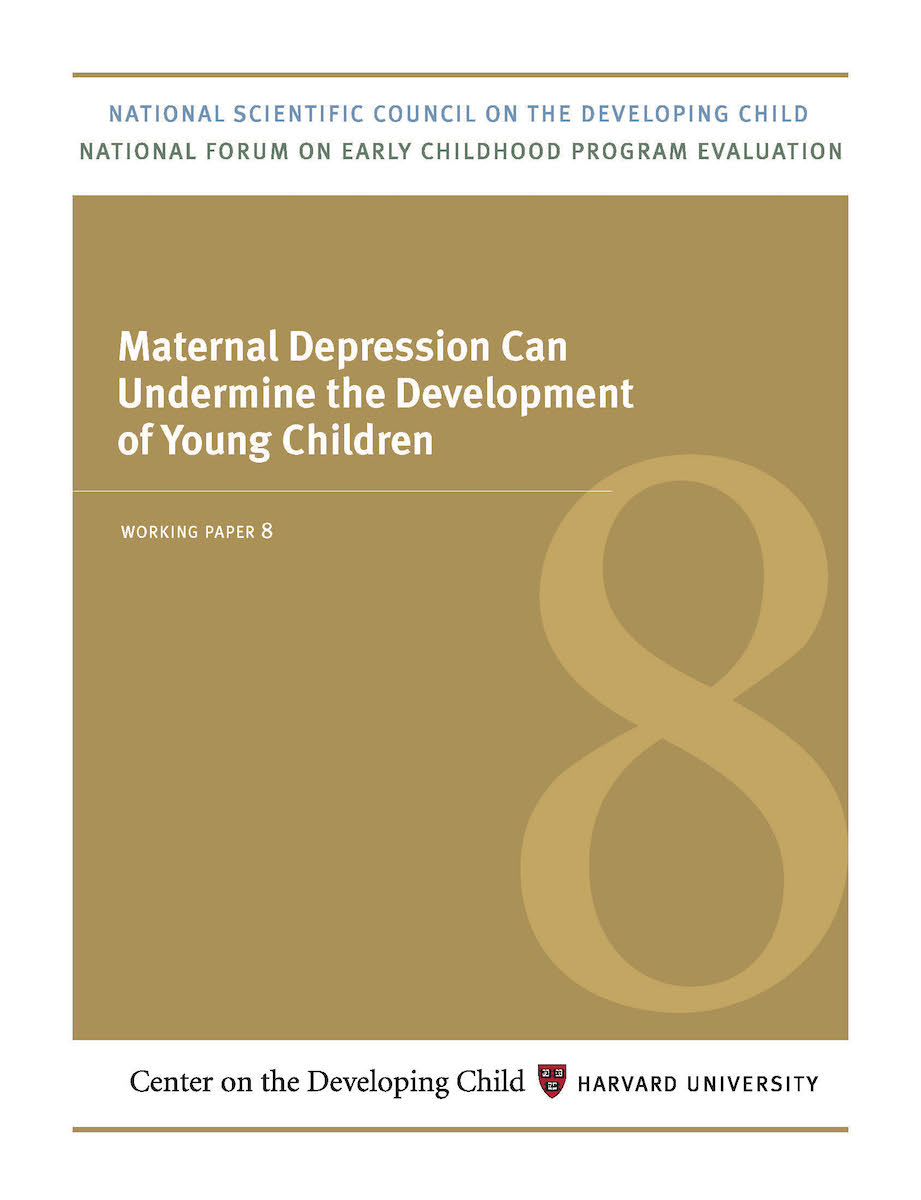 Maternal Depression Can Undermine the Development of Young Children